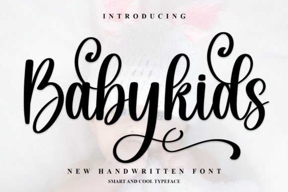Babykids: A Stylish Handwritten Font for Modern Branding