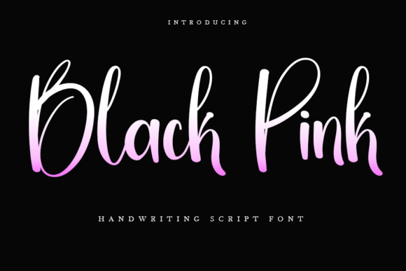 Black Pink Font: A Timeless Typeface for Elegant Branding