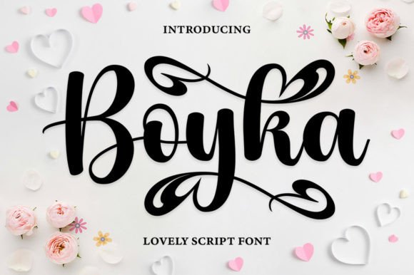Boyka: The Perfect Handwritten Font for Makers