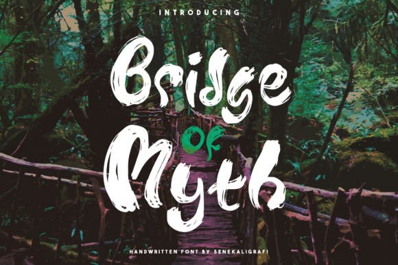 Bridge of Myth Font for Scroll-Stopping Visuals