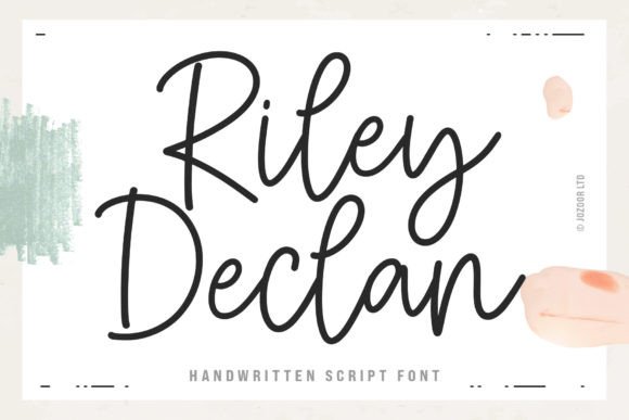 Designing with Riley Declan: A Modern Script for Editorial Layouts