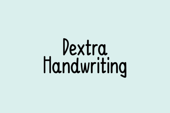 Dextra: The Quirky Handwritten Font for Crafters