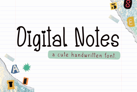 Digital Notes: The Handwritten Font for Scroll-Stopping Content