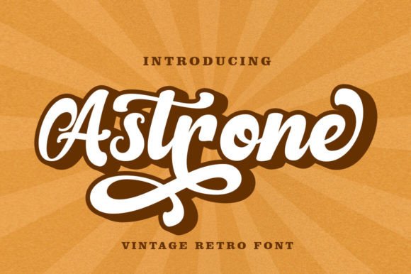 Elevate Brand Visuals with the Astrone Typeface