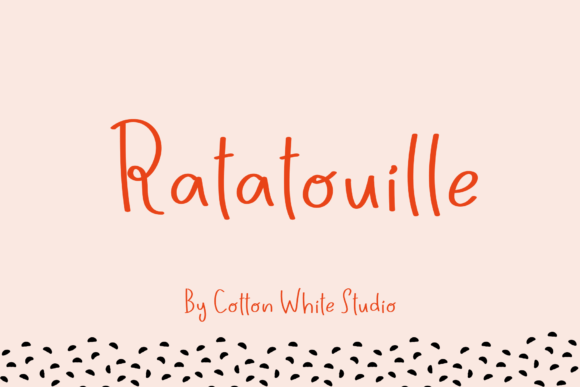 Elevate Your Brand with Ratatouille Script Handwritten Fonts