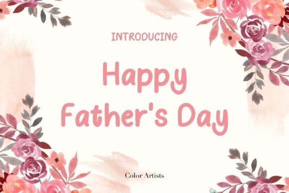 Happy Father s Day Font for Authentic Branding Projects