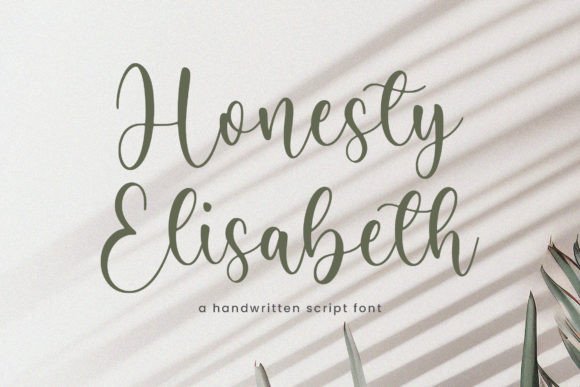 Honesty Elisabeth: A Sweet Handwritten Font for Editorial Design