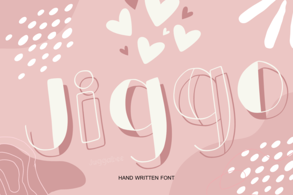 Jiggo: The Authentic Handwritten Font for Makers