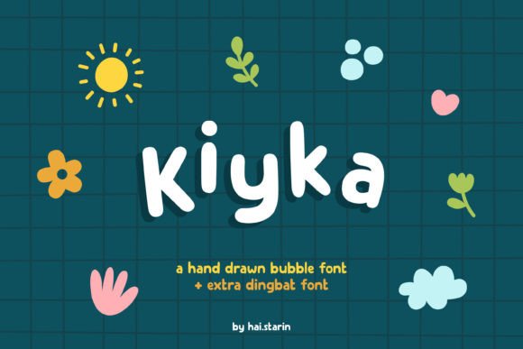 Kiyka: A Hand-Drawn Font for Authentic Branding