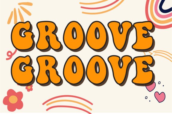 Launch Campaigns with Groove Groove Retro 60s Typeface