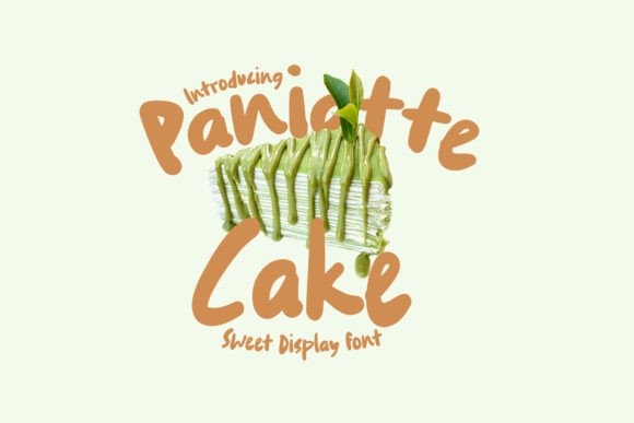 Paniatte Cake: A Sweet Script Font for Branding