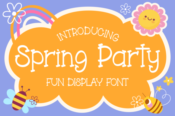 Spring Party Font: A Sweet Script for Editorial Design