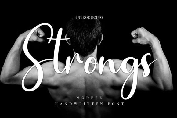 Strongs Font Review: Elegant Script for Branding