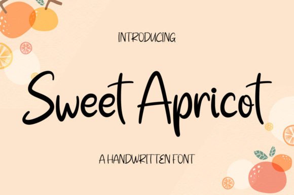 Sweet Apricot: A Timeless Script Font for Editorial Design