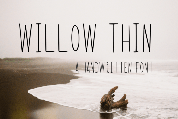 Willow Thin: A Scandinavian Script Font for Web Design