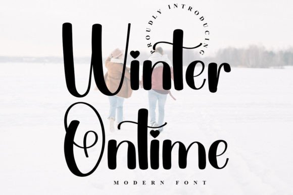 Winter Ontime: The Bold Script Font for Handmade Brands